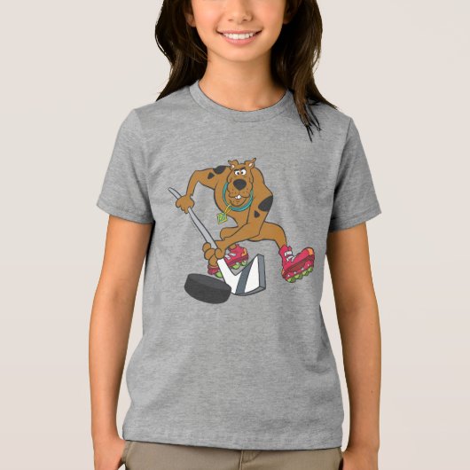 Scooby-Doo-spelsleutel Tri-Blend Shirt (Voorkant)