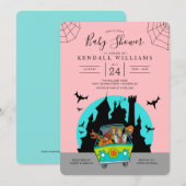 Scooby-Doo Spooktacular Baby shower Kaart (Voorkant / Achterkant)