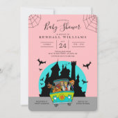 Scooby-Doo Spooktacular Baby shower Kaart (Voorkant)