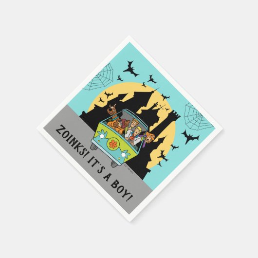 Scooby-Doo Spooktacular Halloween Baby shower Napk Servet (Hoek)