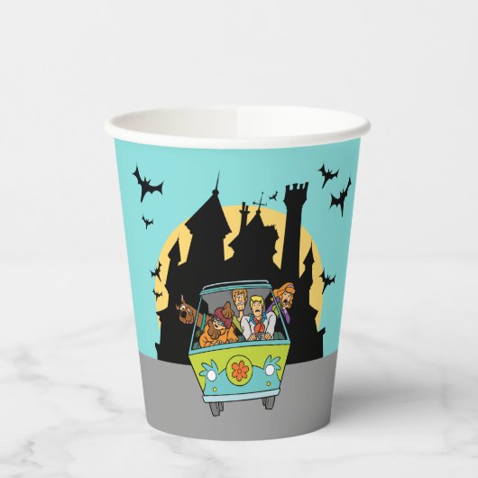 Scooby-Doo Spooktacular Halloween Baby shower Papieren Bekers (Links)