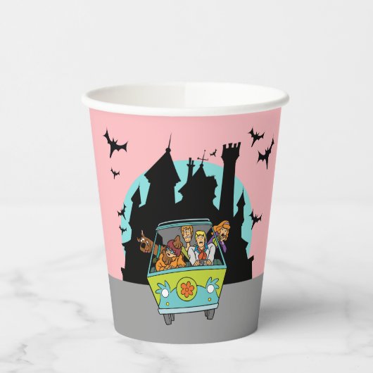 Scooby-Doo Spooktacular Halloween Baby shower Papieren Bekers (Links)