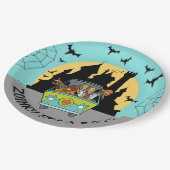 Scooby-Doo Spooktacular Halloween Baby shower Papieren Bordje (Gekanteld)