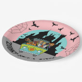 Scooby-Doo Spooktacular Halloween Baby shower Papieren Bordje (Gekanteld)