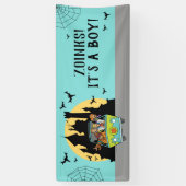 Scooby-Doo Spooktacular Halloween Baby shower Spandoek (Verticaal)