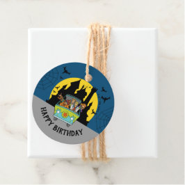 Scooby-Doo Spooktacular Halloween Birthday Bedankjes Labels