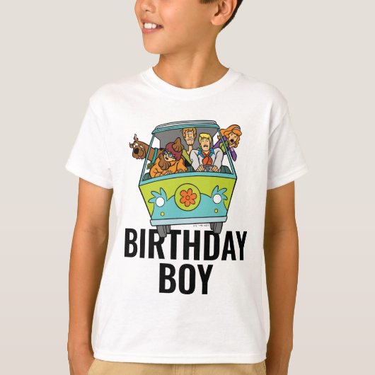 Scooby-Doo Spooktacular Halloween Birthday Boy T-S T-shirt (Voorkant)
