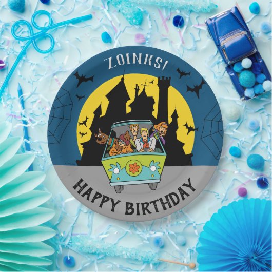 Scooby-Doo Spooktacular Halloween Birthday Papieren Bordje (Feest)