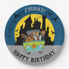 Scooby-Doo Spooktacular Halloween Birthday Papieren Bordje