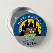Scooby-Doo Spooktacular Halloween Birthday Ronde Button 7,6 Cm (Voorkant /achterkant)