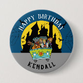 Scooby-Doo Spooktacular Halloween Birthday Ronde Button 7,6 Cm (Voorkant)