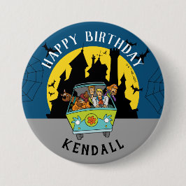Scooby-Doo Spooktacular Halloween Birthday Ronde Button 7,6 Cm