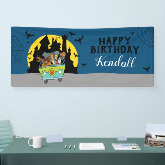 Scooby-Doo Spooktacular Halloween Birthday Spandoek (Beurs)
