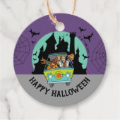 Scooby-Doo Spooktacular Halloween Party Bedankjes Labels (Voorkant)