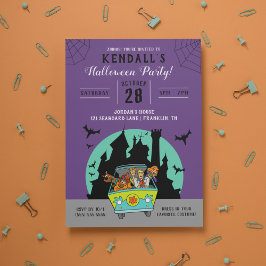 Scooby-Doo Spooktacular Halloween Party Kaart