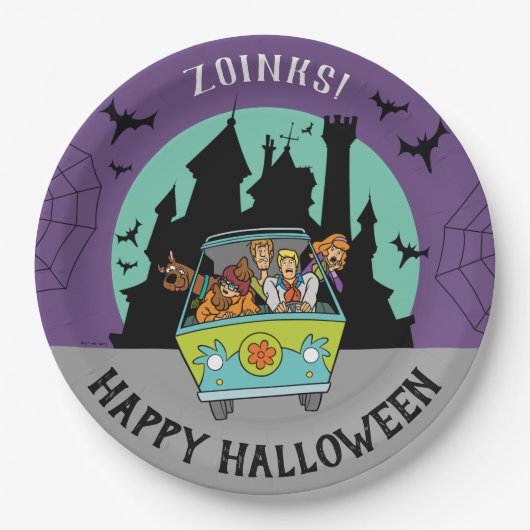 Scooby-Doo Spooktacular Halloween Party Papieren Bordje (Voorkant)