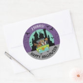 Scooby-Doo Spooktacular Halloween Party Ronde Sticker (Envelop)