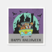Scooby-Doo Spooktacular Halloween Party Servet (Voorkant)