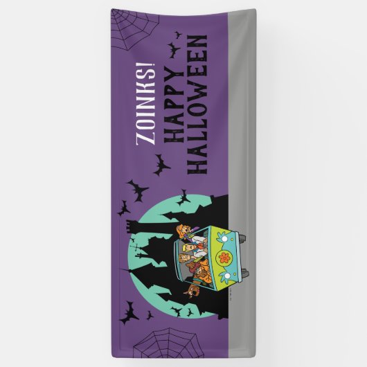 Scooby-Doo Spooktacular Halloween Party Spandoek (Verticaal)