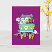 Scooby-Doo Spooky Mystery Machine Kaart (Gele Bloem)