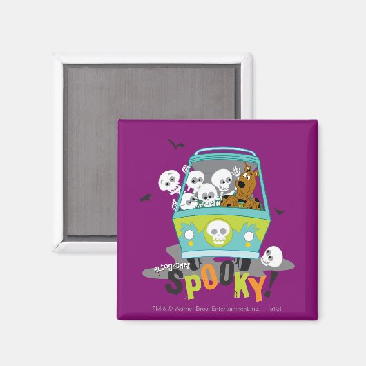 Scooby-Doo Spooky Mystery Machine Magneet (Voorkant / Achterkant)