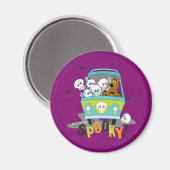 Scooby-Doo Spooky Mystery Machine Magneet (Voorkant / Achterkant)