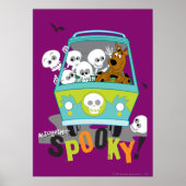 Scooby-Doo Spooky Mystery Machine Poster (Voorkant)