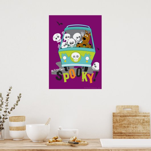 Scooby-Doo Spooky Mystery Machine Poster (Keuken)