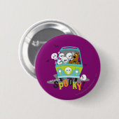 Scooby-Doo Spooky Mystery Machine Ronde Button 5,7 Cm (Voorkant /achterkant)