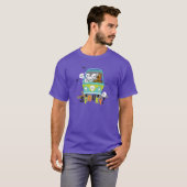 Scooby-Doo Spooky Mystery Machine T-shirt (Voorkant volledig)