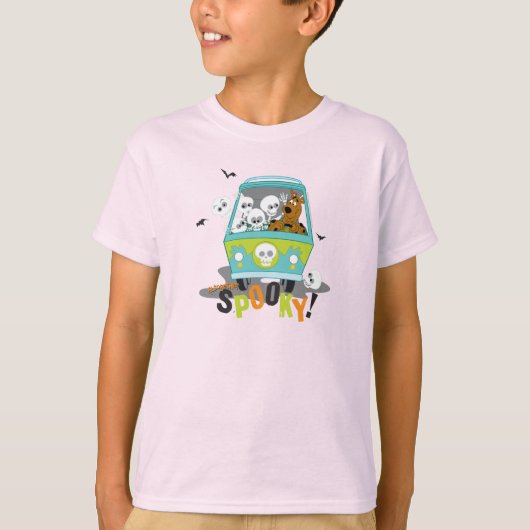 Scooby-Doo Spooky Mystery Machine T-shirt (Voorkant)
