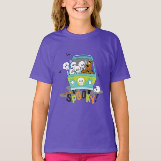 Scooby-Doo Spooky Mystery Machine T-shirt (Voorkant)