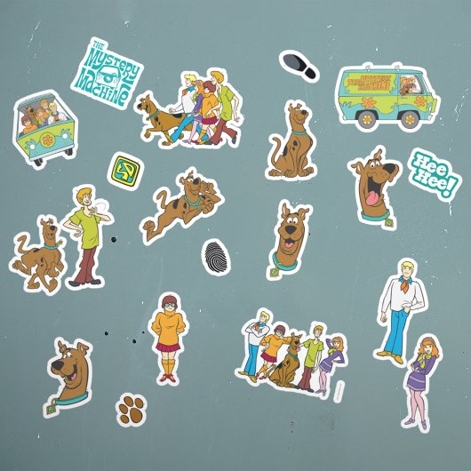Scooby Doo Sticker set