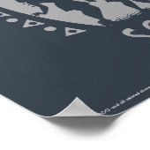 Scooby-Doo Style Tribal Van Silhouette Poster (Hoek)