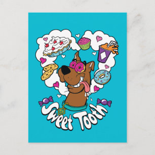Scooby-Doo "Sweet Tooth" Briefkaart
