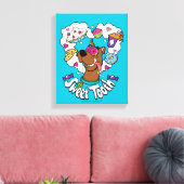 Scooby-Doo "Sweet Tooth" Canvas Afdruk (Insitu (Woonkamer))