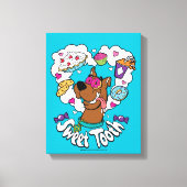 Scooby-Doo "Sweet Tooth" Canvas Afdruk (Voorkant)