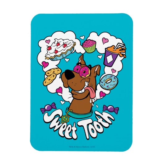 Scooby-Doo "Sweet Tooth" Magneet (Verticaal)