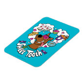 Scooby-Doo "Sweet Tooth" Magneet (Linkerzijde)