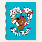 Scooby-Doo "Sweet Tooth" Notitieboek (Voorkant)
