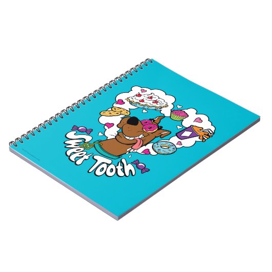 Scooby-Doo "Sweet Tooth" Notitieboek (Linkerzijde)