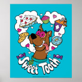 Scooby-Doo "Sweet Tooth" Poster (Voorkant)