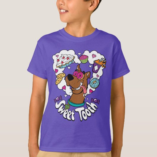 Scooby-Doo "Sweet Tooth" T-shirt (Voorkant)