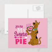 Scooby Doo - Sweetie Pie Briefkaart (Voorkant / Achterkant)