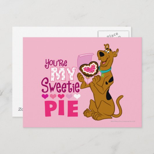 Scooby Doo - Sweetie Pie Briefkaart (Voorkant / Achterkant)