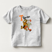 Scooby-Doo | T is voor Trick or treat Kinder Shirts (Voorkant)