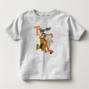 Scooby-Doo T is voor Trick or treat Kinder Shirts