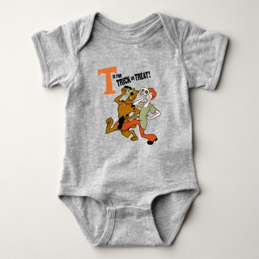 Scooby-Doo | T is voor Trick or treat Romper (Voorkant)