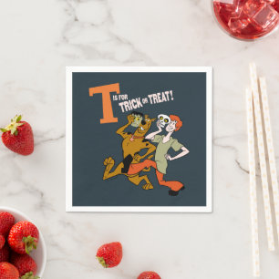 Scooby-Doo   T is voor Trick or treat Servet