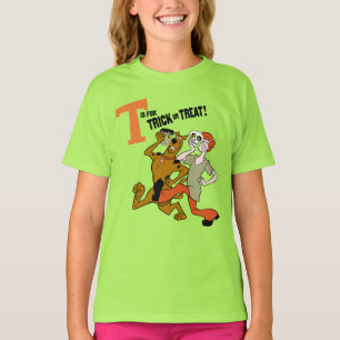 Scooby-Doo T is voor Trick or treat T-shirt